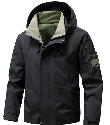 Mens Sporty Casual Cottonpadded CoatMens Workwear Jacket Mens Winter Cottonpadded Outerwear